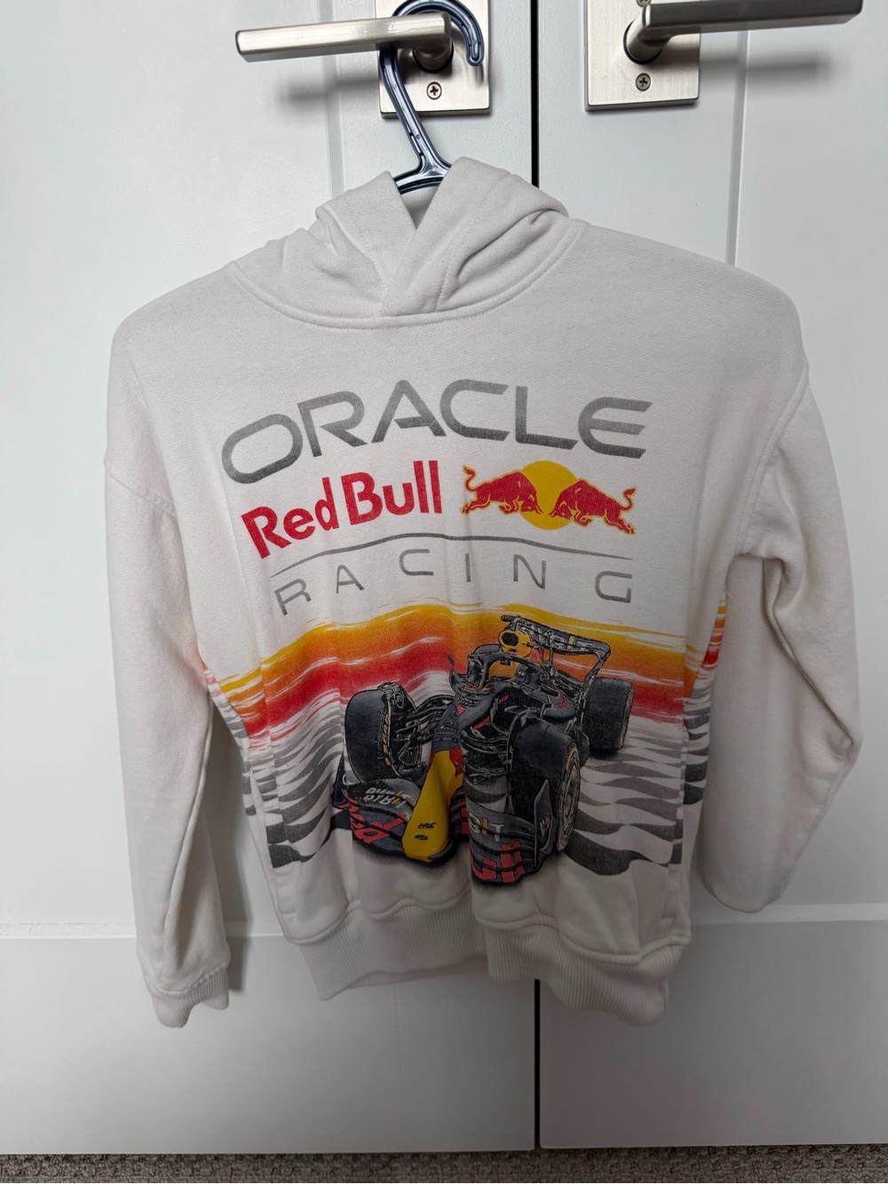 abercrombie kids oracle red bull racing hoodie size 9/10